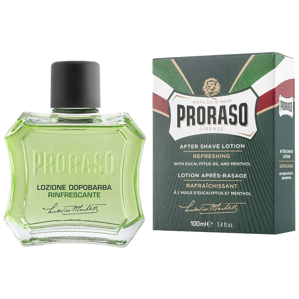 Лосьйон після гоління Proraso з екстрактом евкаліпта та ментолом 100 мл (8004395001064) - изображение 1