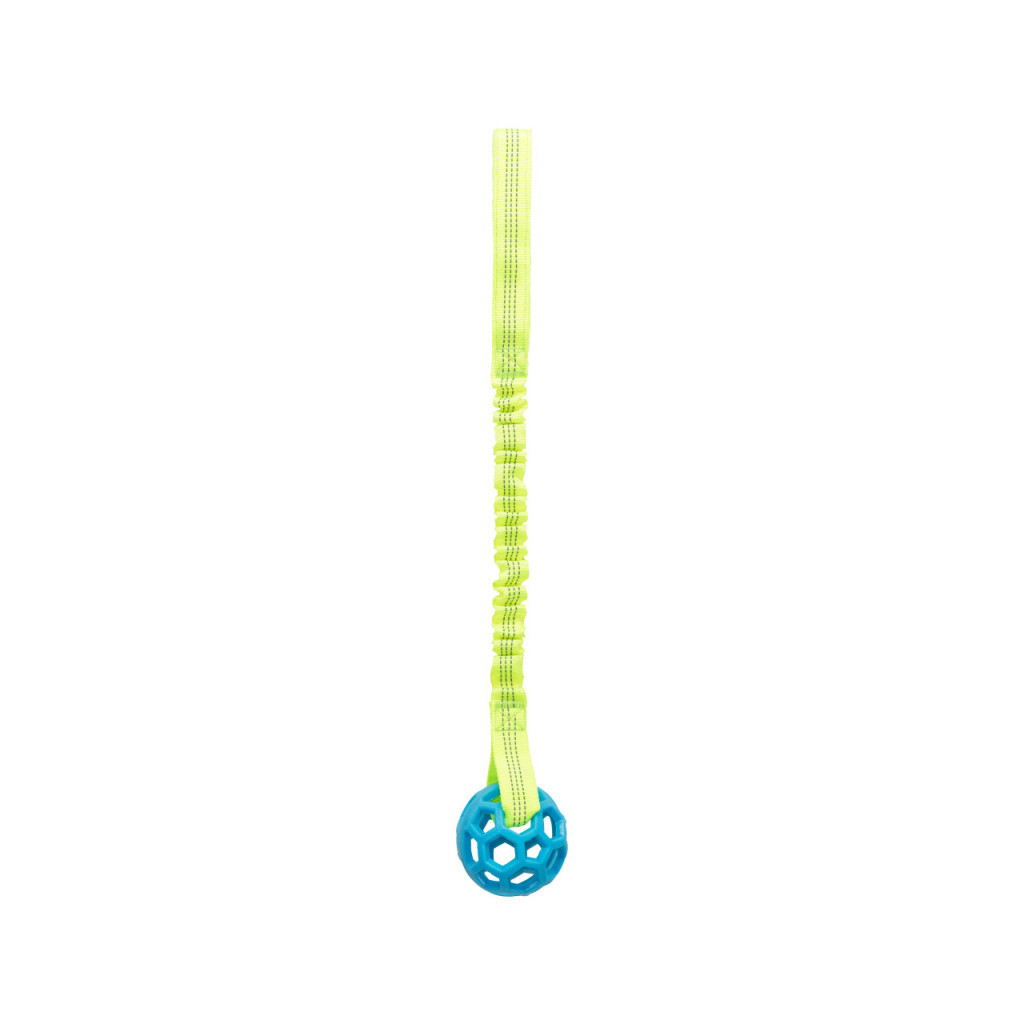Іграшка для собак Trixie Bungee Tugger з м'ячем 7/48 см (4011905328690) - зображення 2