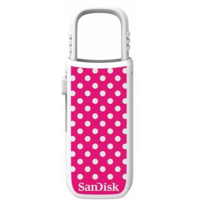 USB флеш накопичувач SanDisk 16GB Cruzer U Polka Dots USB 2.0 (SDCZ59-016G-B35PD) - зображення 1