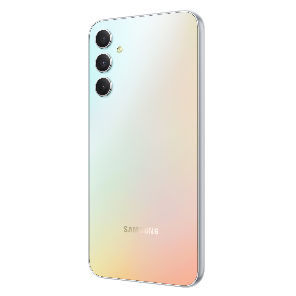 Мобільний телефон Samsung Galaxy A34 5G 8/256Gb Silver (SM-A346EZSESEK) - зображення 7