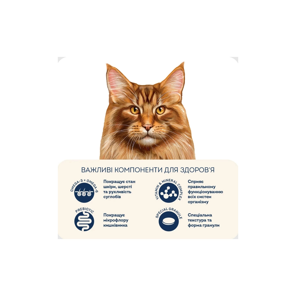 Сухий корм для кішок Home Food For large breeds з телятиною, лососем та в’яленими томатами 10 кг (4820235021191) - зображення 4