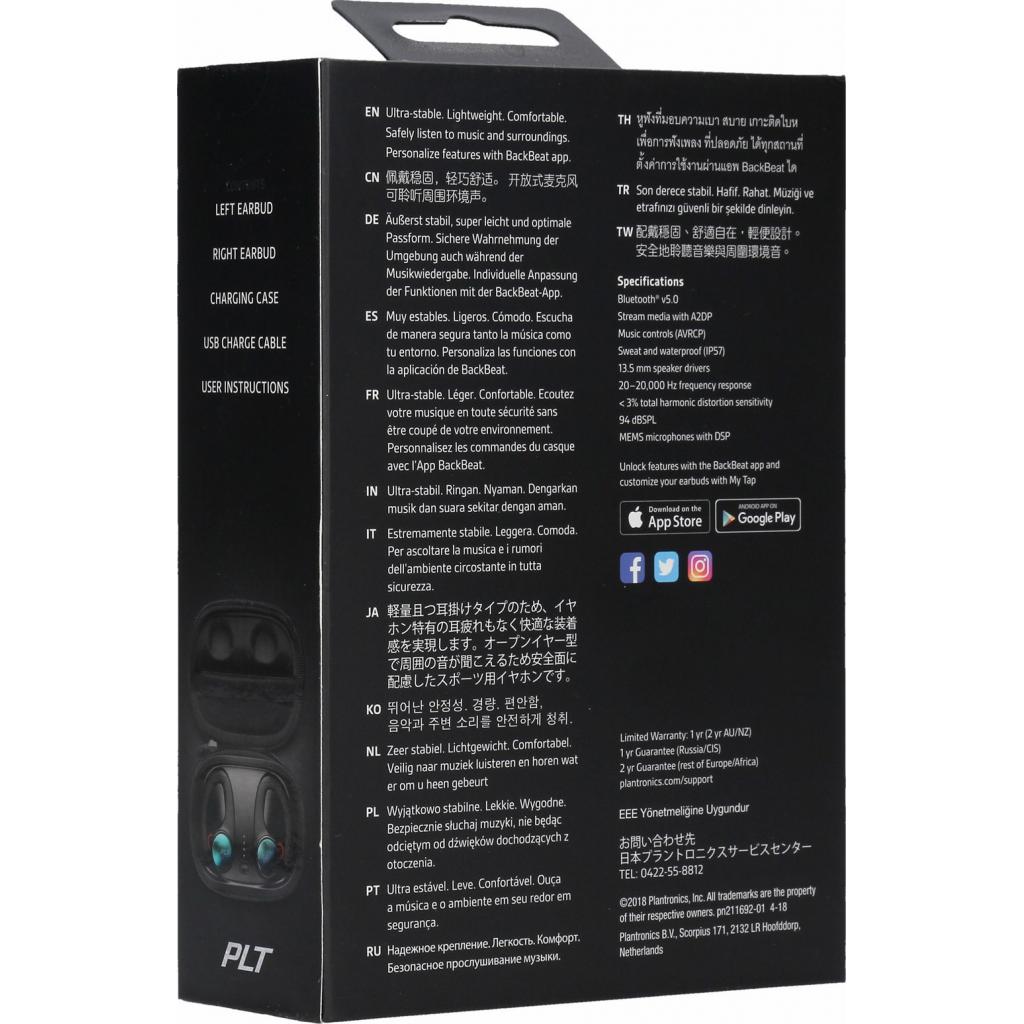 Навушники Plantronics BlackBeat Fit 3100 Black (211855-99) - зображення 6