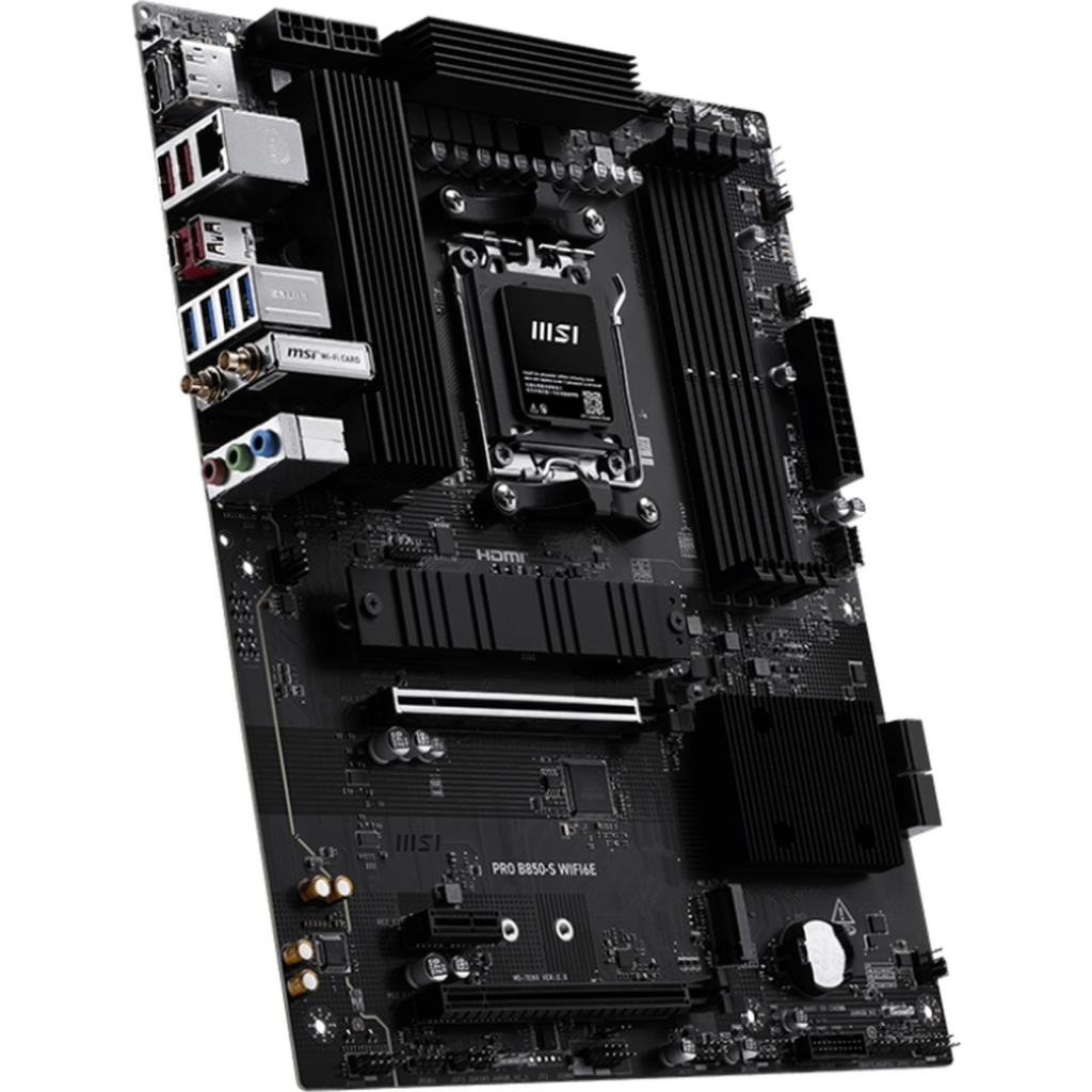 Материнська плата MSI PRO B850-S WIFI6E - зображення 3