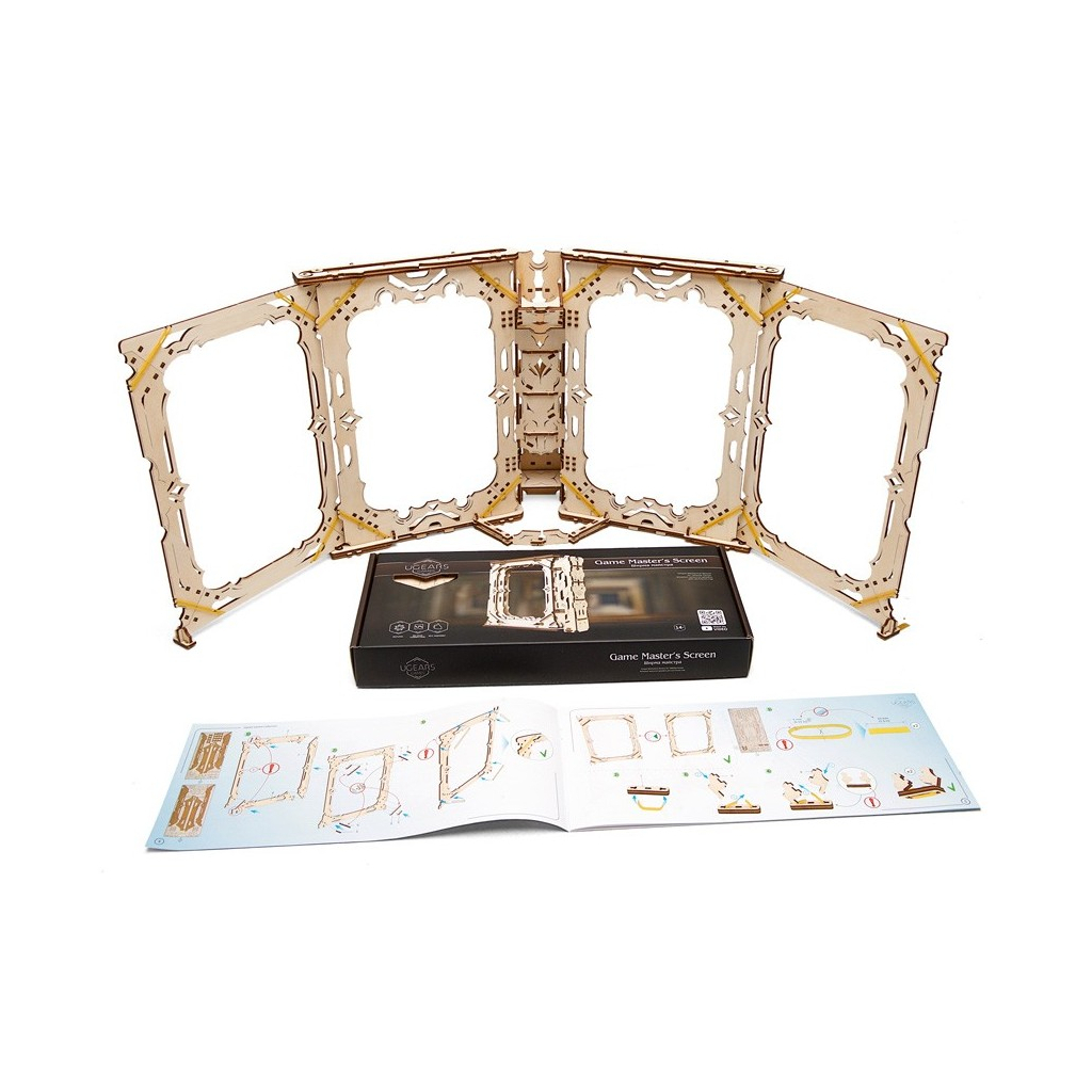 Конструктор Ugears Ширма Майстра для настільних ігор (70070) - зображення 2