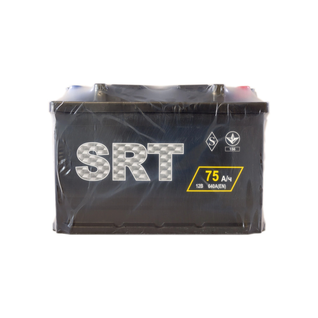 Акумулятор автомобільний SRT 6СТ-75АЗ (0) (-/+) (L3) 640А 12V (E) - зображення 1