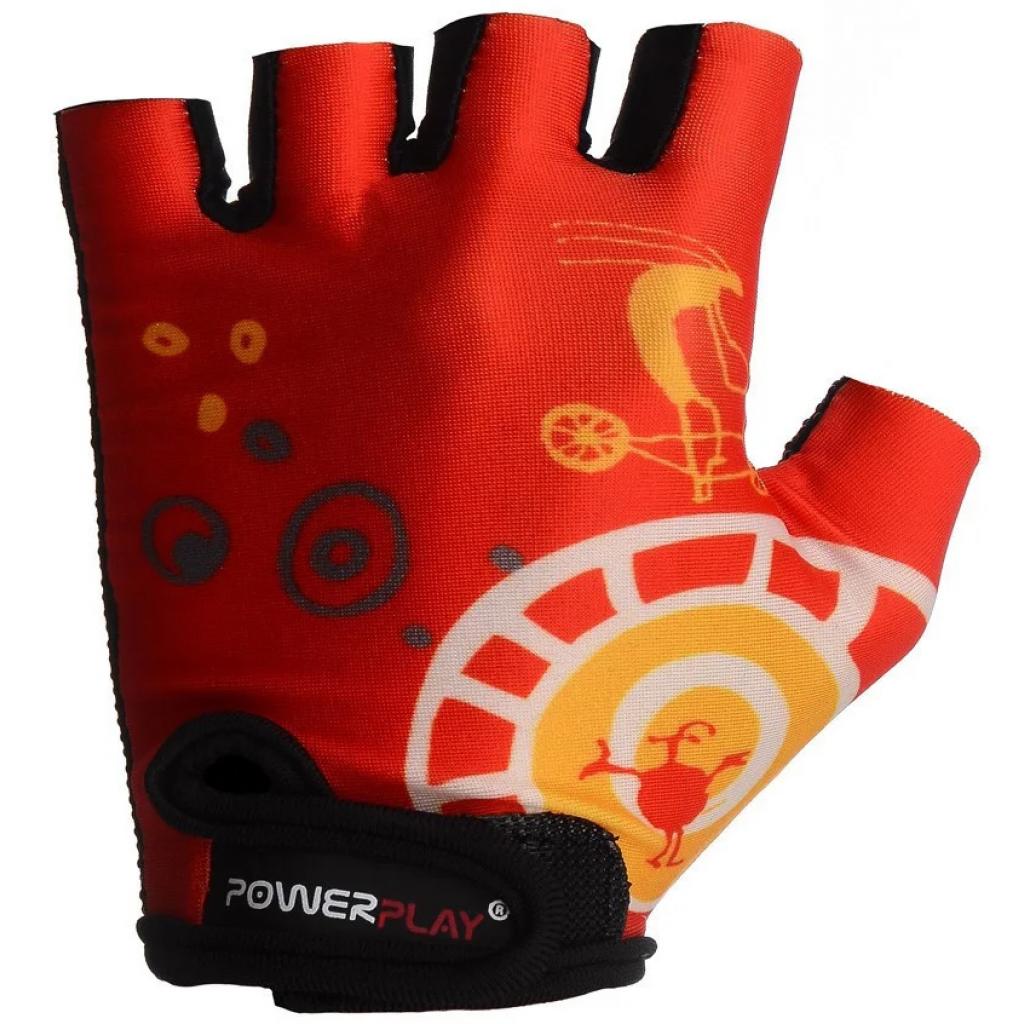 Велорукавиці PowerPlay Children 001 Red 3XS (001B_Red_3XS) - зображення 2