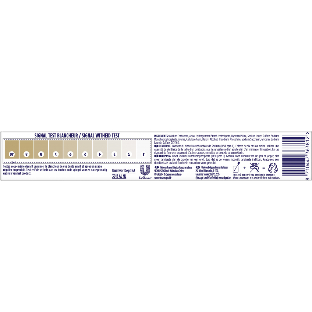 Зубна паста Signal Система відбілювання 75 мл (8710447363812) - зображення 2