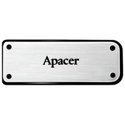 USB флеш накопичувач Apacer 4GB AH328 silver USB 2.0 (AP4GAH328S-1) - зображення 1
