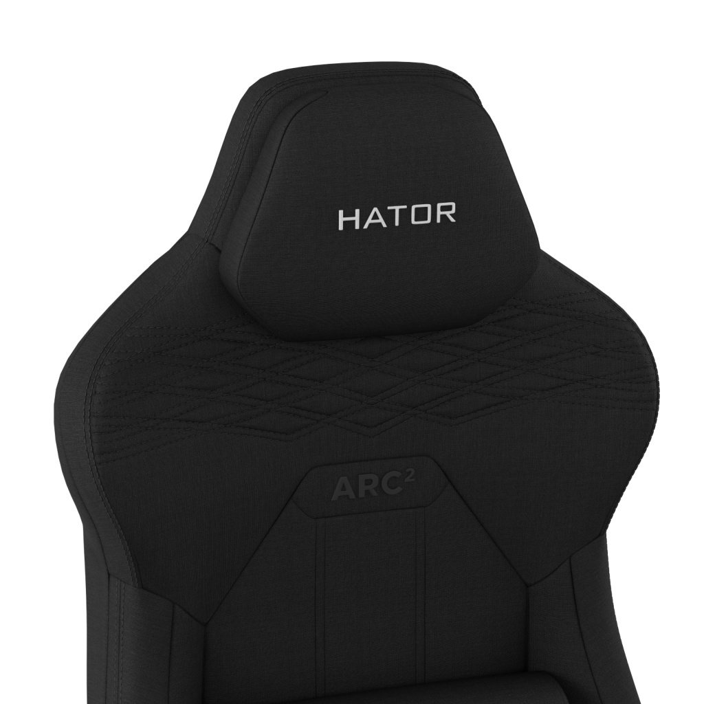Крісло ігрове Hator Arc 2 Fabric XL Black (HTC2100) - зображення 6