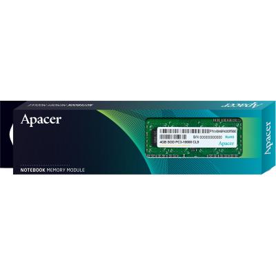 Модуль пам'яті для ноутбука SoDIMM DDR3 4GB 1333 MHz Apacer (DS.04G2J.K9M) - зображення 2