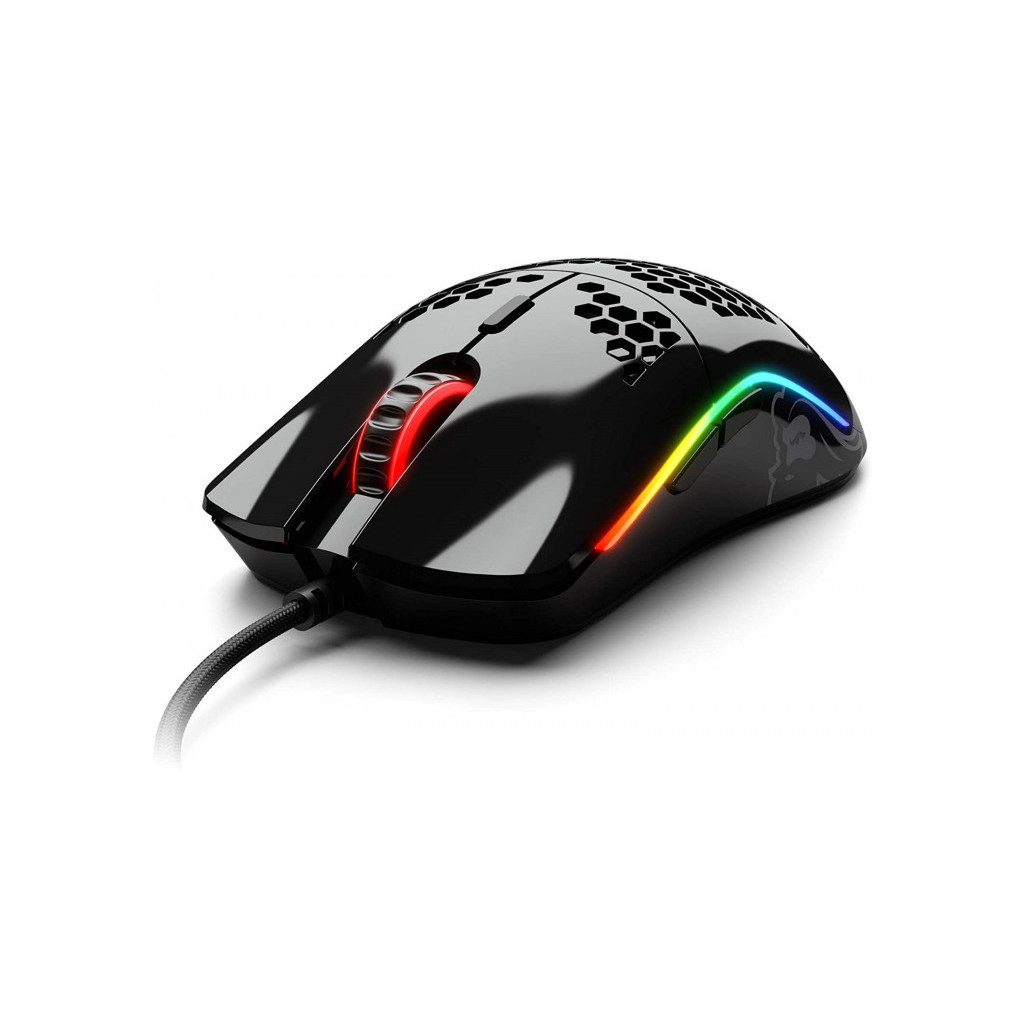 Мишка Glorious Model O RGB USB Glossy Black (GO-GBlack) - зображення 1