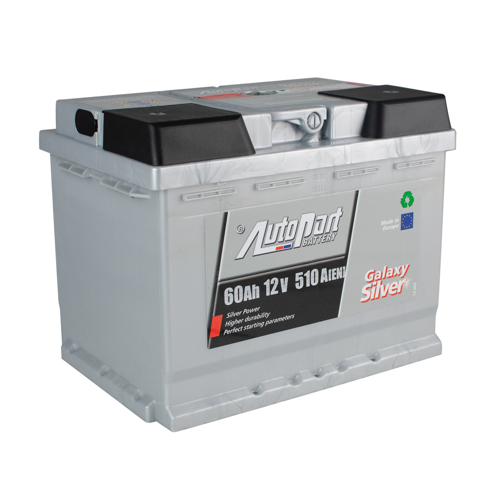 Акумулятор автомобільний AutoPart 60 Ah/12V Galaxy Silver (ARL060-GAS1) - зображення 1