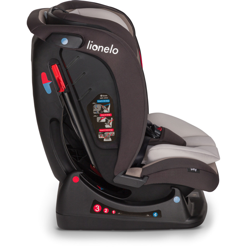Автокрісло Lionelo AART 0-36 кг Beige Latte (LO-AART BEIGE LATTE) - зображення 6