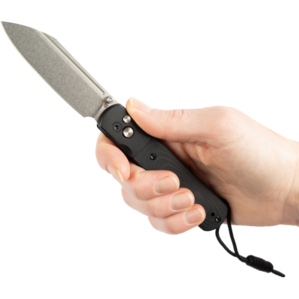 Ніж Artisan Holm AR-RPM9 Black PVD Steel+Black G10 Inlay Black (1875P-BK) - зображення 5