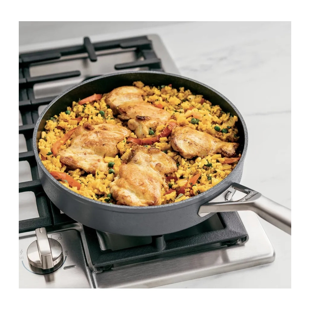 Сотейник Ninja Zerostick Premium з кришкою 26 см (C30126DE) - зображення 3