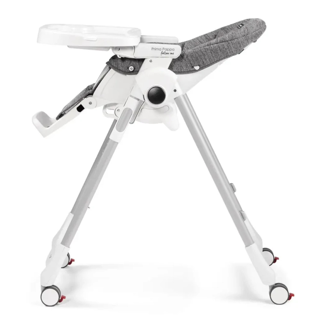 Стілець для годування Peg-Perego Prima Pappa Follow Me Wonder Сірий (IH01000000WD53) - изображение 5