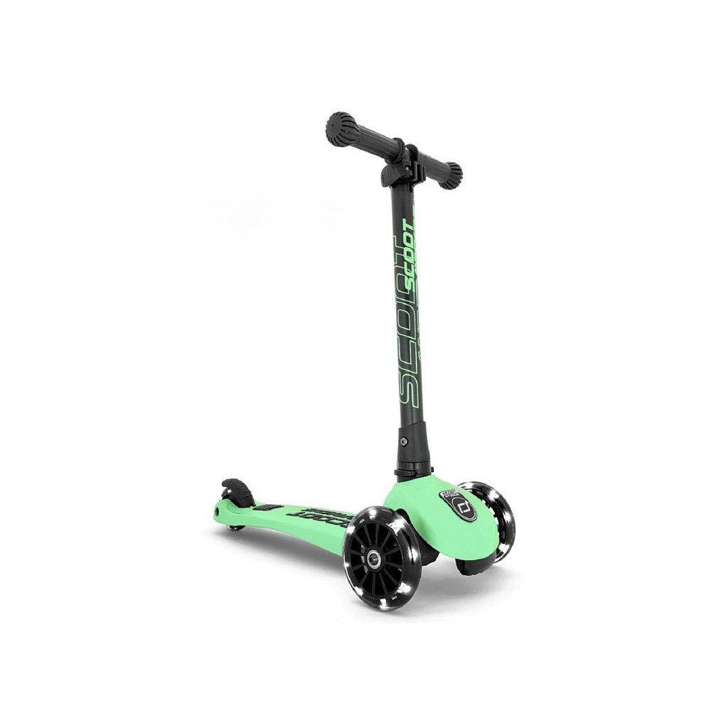 Самокат Scoot&Ride Highwaykick-3 колеса з підсвіткою, ківі (SR-96359) - зображення 1