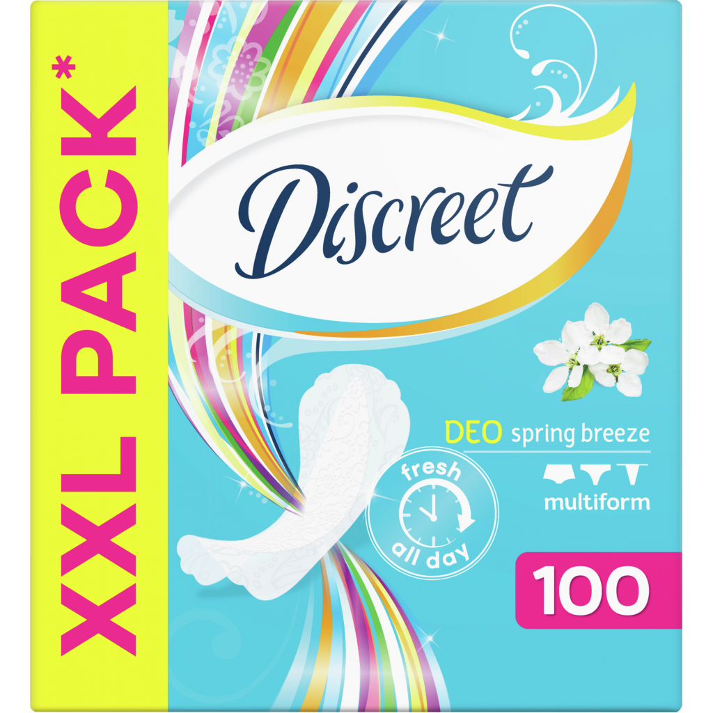 Щоденні прокладки Discreet Deo Spring Breeze 100 шт (8001090162113) - зображення 2