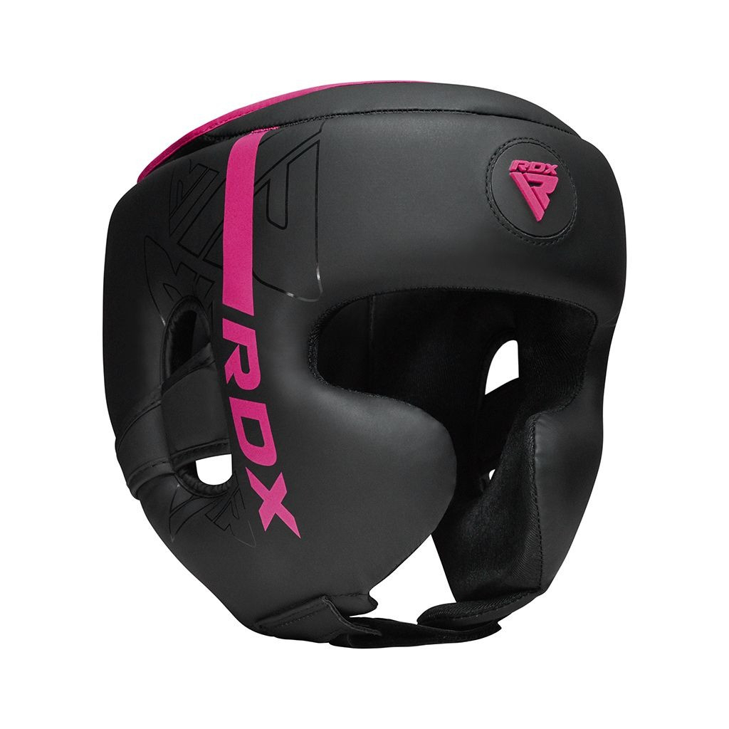 Боксерський шолом RDX F6 Kara Matte Pink S (HGR-F6MP-S) - зображення 4