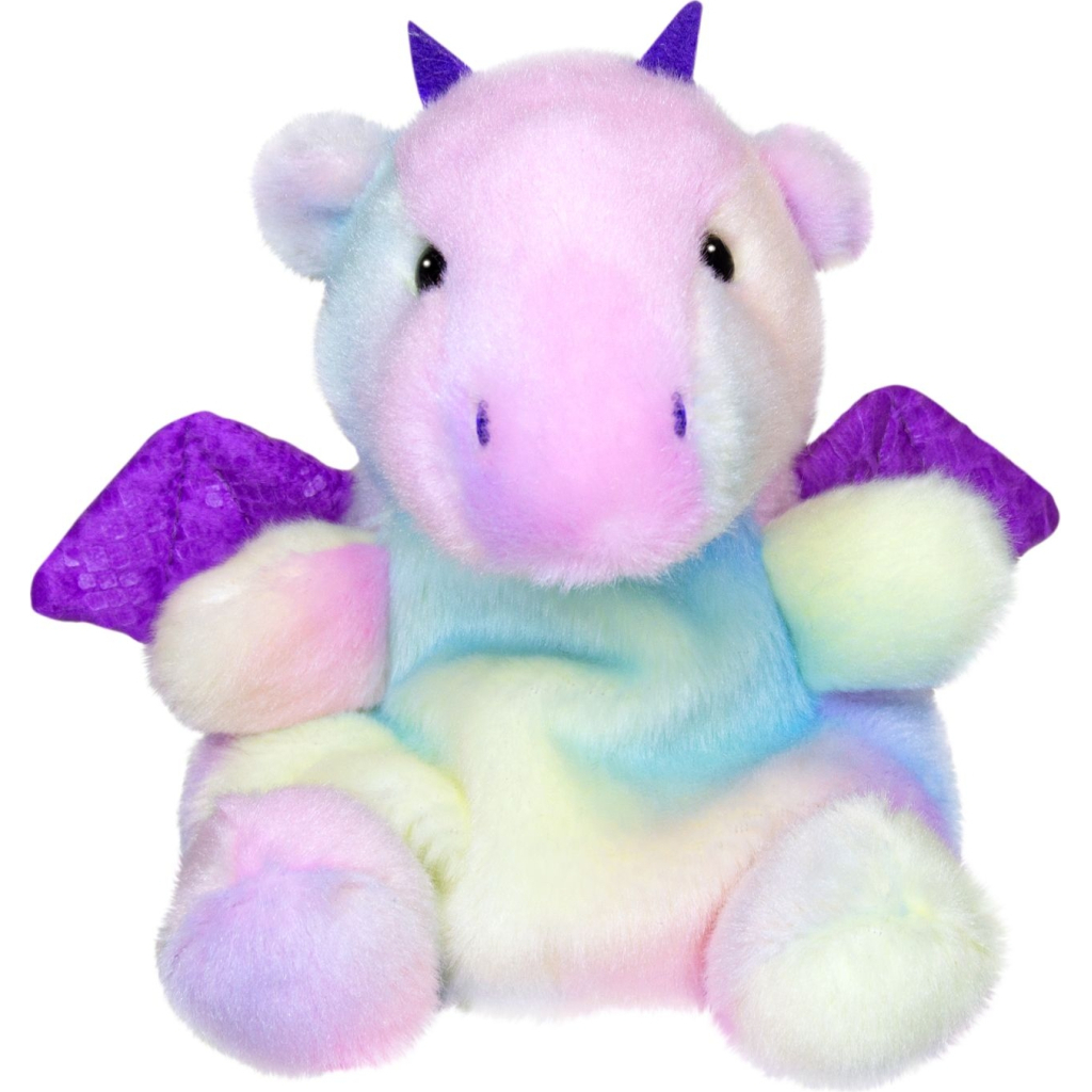 М'яка іграшка Aurora Palm Pals Дракон райдужний 15 см (220688D) - зображення 1