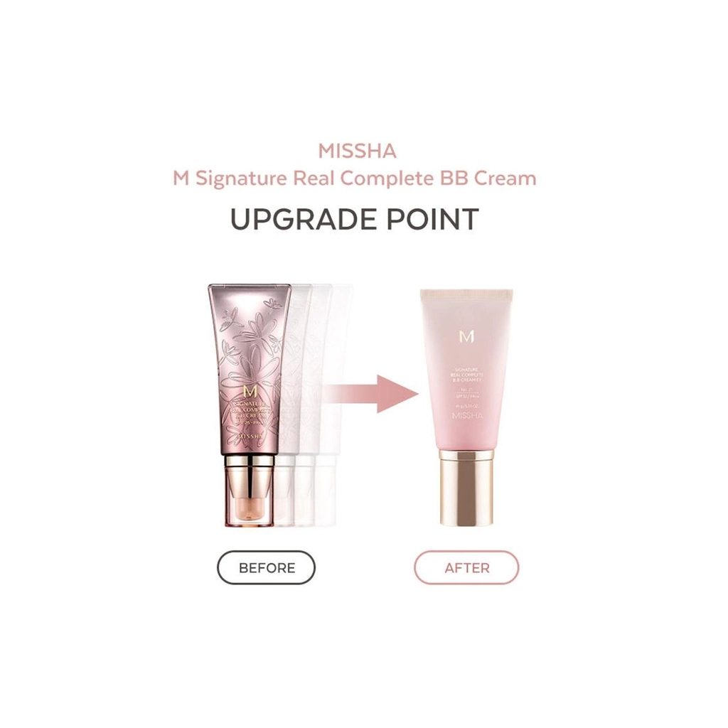 BB-крем Missha M Signature Real Complete BB Cream SPF30/PA++ 23 (8809747943685) - изображение 4