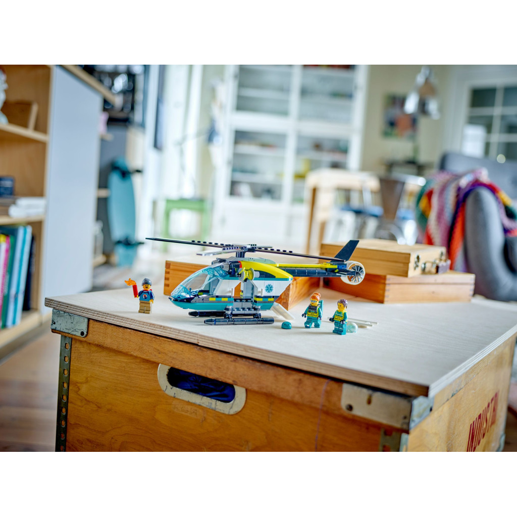 Конструктор LEGO City Гелікоптер аварійно-рятувальної служби 226 деталей (60405) - зображення 10