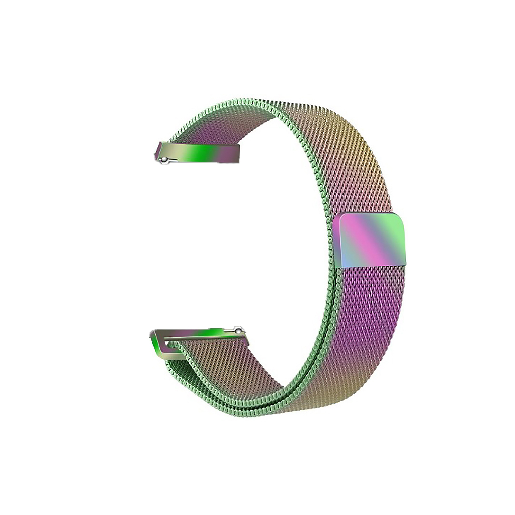 Ремінець до смарт-годинника BeCover Milanese Style для Samsung Galaxy (20mm)/Watch 5/ Watch 4.../Gear S2 Classic/Gear Sport Rainbow (707678) - зображення 1
