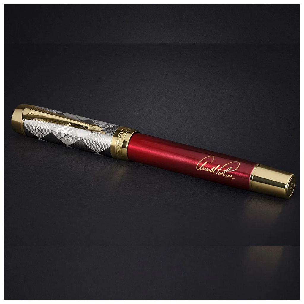 Ручка пір'яна Parker DUOFOLD Arnold Palmer Signature Limited Edition GT FP18-C F (98 901) - зображення 7
