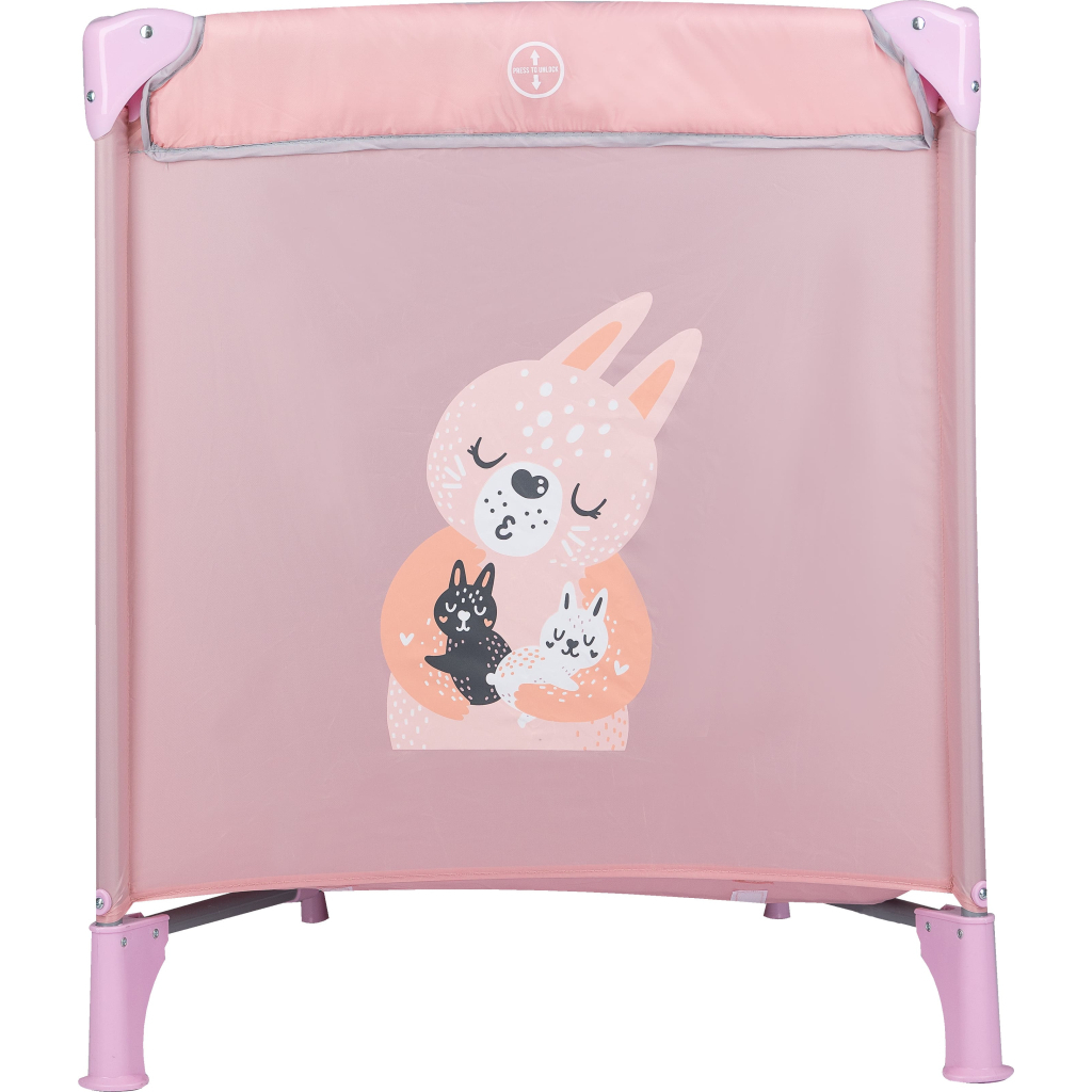 Дитячий манеж FreeON Travel Love Pink (44312) - зображення 2