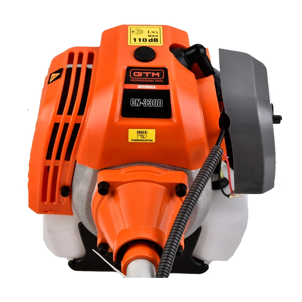 Тример садовий GTM бензиновий CN330D 1,05кВт/1,4к.с., ніж+кос.головка Tap&Go (CN330D) - зображення 4