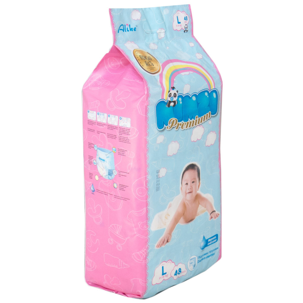 Підгузки Mimzi L 9-14 кг 48 шт. (MPL48) (4820209800135) - зображення 7