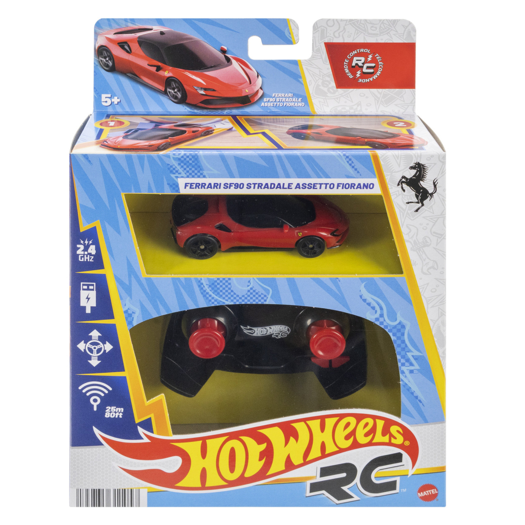 Радіокерована іграшка Hot Wheels Ferrari SF90 Stradale Assetto Fiorano (JGD09) - picture 4