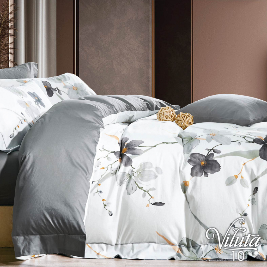 Постільна білизна Viluta Сатин Єгипетська бавовна 10 євро (10_EX_ev) - зображення 1
