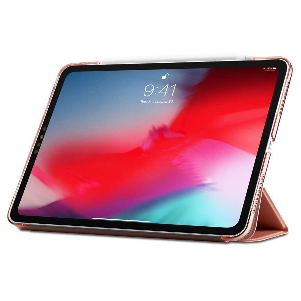 Чохол до планшета Spigen iPad Pro 12.9"(2018) Smart Fold Rose Gold (Ver.2) (068CS25713) - зображення 8