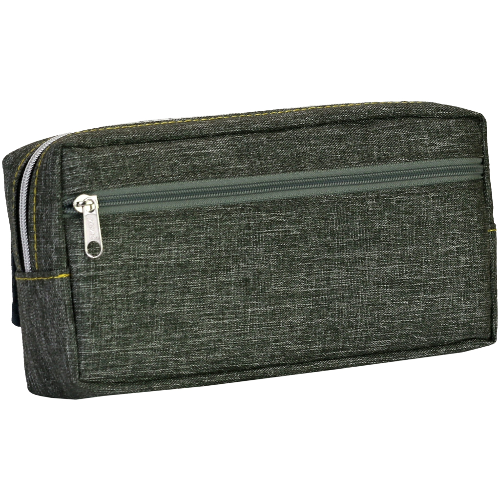 Пенал Cool For School 2 відділення Сірий (J-2628-grey) - зображення 2