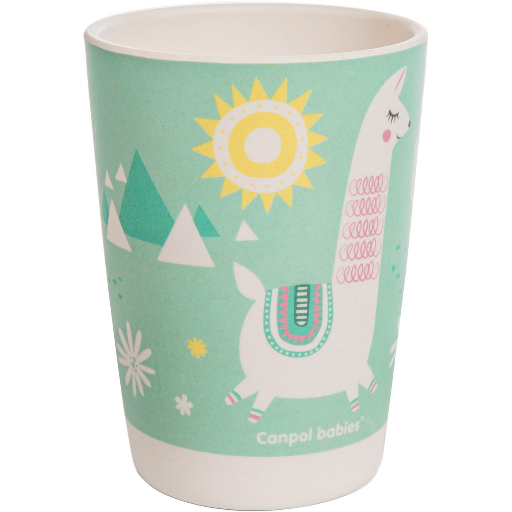 Набір дитячого посуду Canpol babies Lama бамбуковий 5 предмети (9/213) - зображення 2