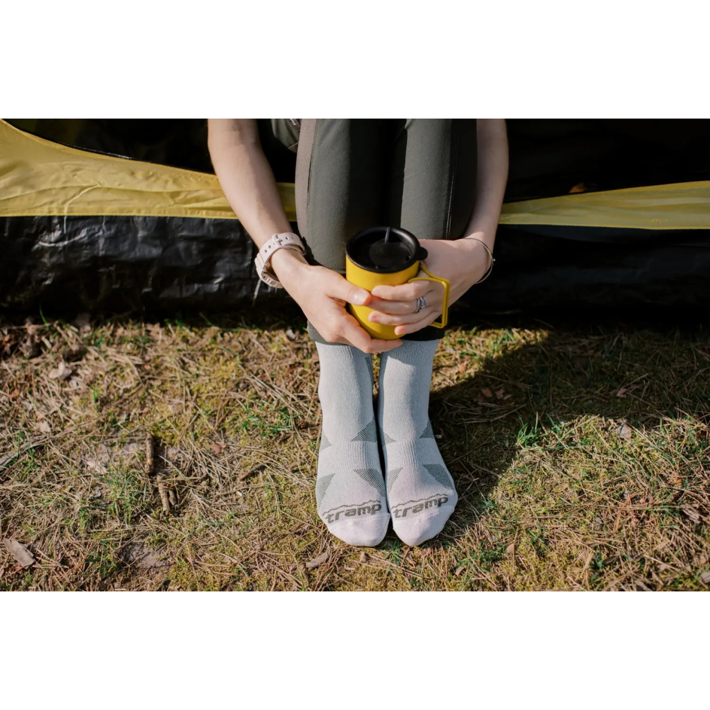 Чашка туристична Tramp зі складаними ручками та поїлкою 400 мл Mustard (UTRC-137-mustard) - зображення 7
