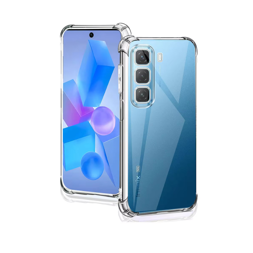 Чохол до мобільного телефона BeCover Anti-Shock Infinix Hot 50 Pro (X6881) Clear (712778) - зображення 2