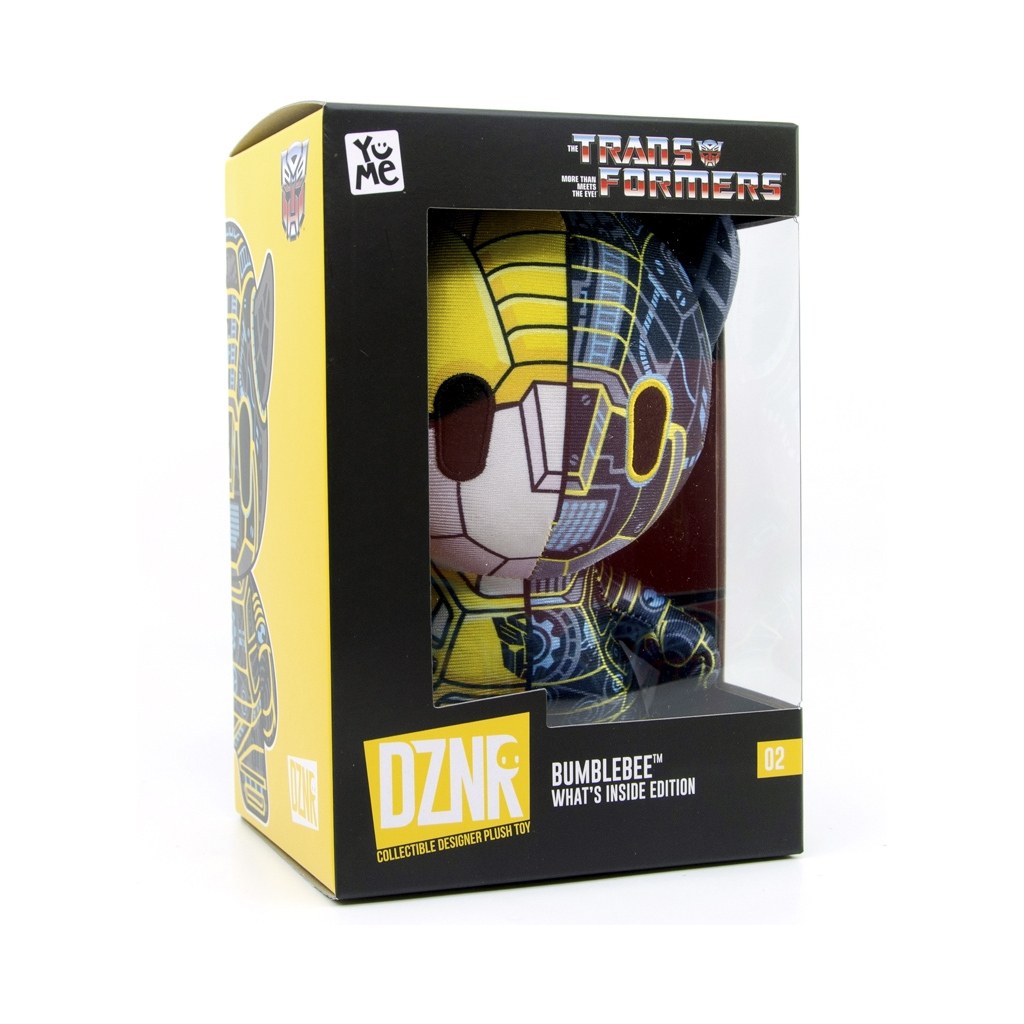 М'яка іграшка YUME колекційна Transformers - Bumble Bee м'яконабивна (19310) - зображення 5