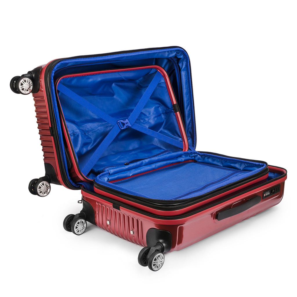 Валіза Sumdex маленька темно червона (SWRH-720 RD) - зображення 7