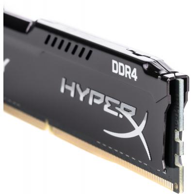 Модуль пам'яті для комп'ютера DDR4 16GB (2x8GB) 2133 MHz HyperX FURY Black Kingston Fury (ex.HyperX) (HX421C14FB2K2/16) - зображення 4