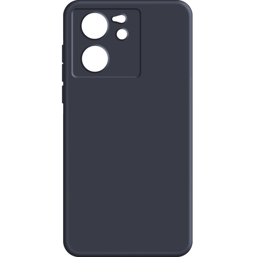 Чохол до мобільного телефона MAKE Xiaomi 13T/13T Pro Silicone Black (MCL-X13TBK) - зображення 1