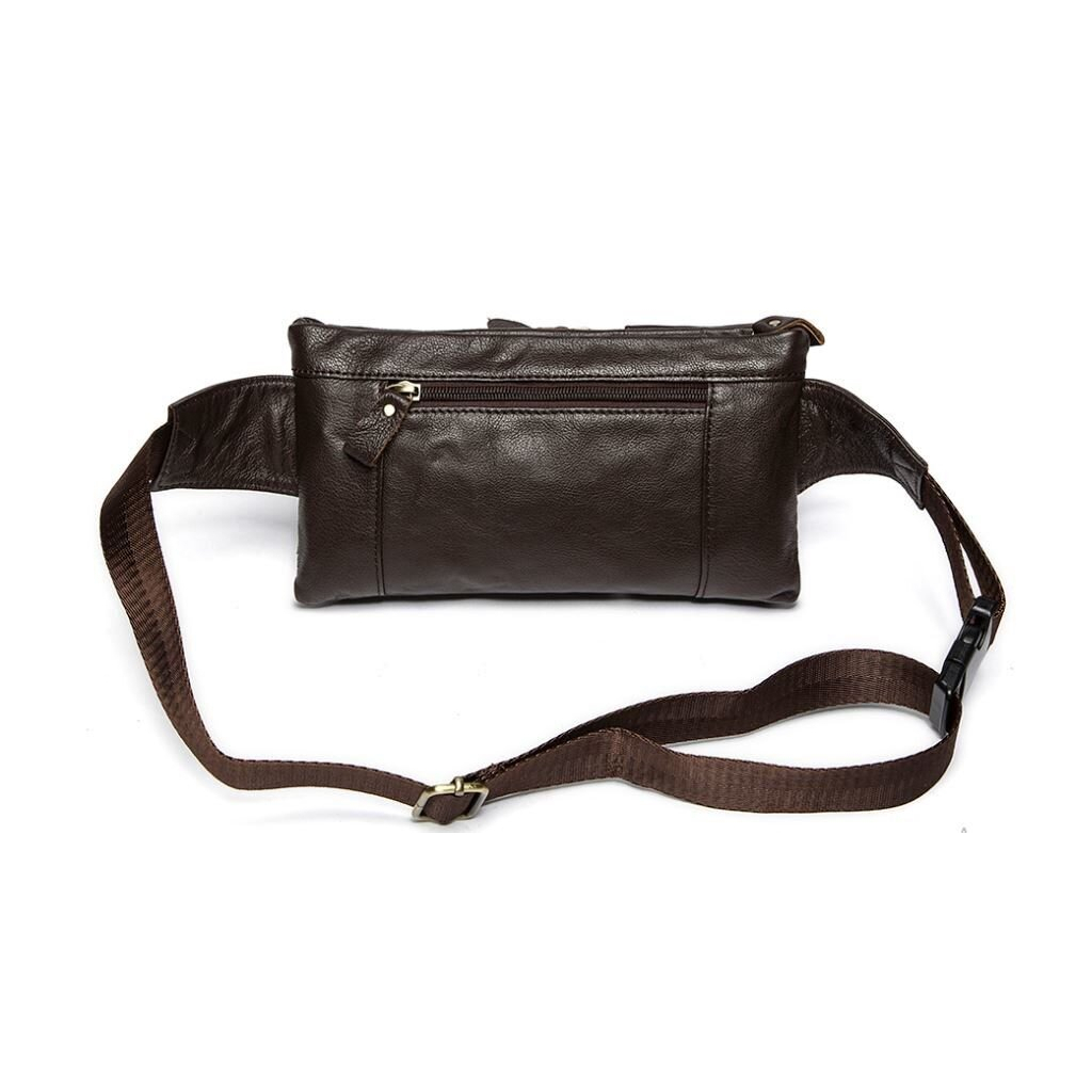 Сумка Vintage Поясна чоловіча Коричнева (14747) - зображення 6