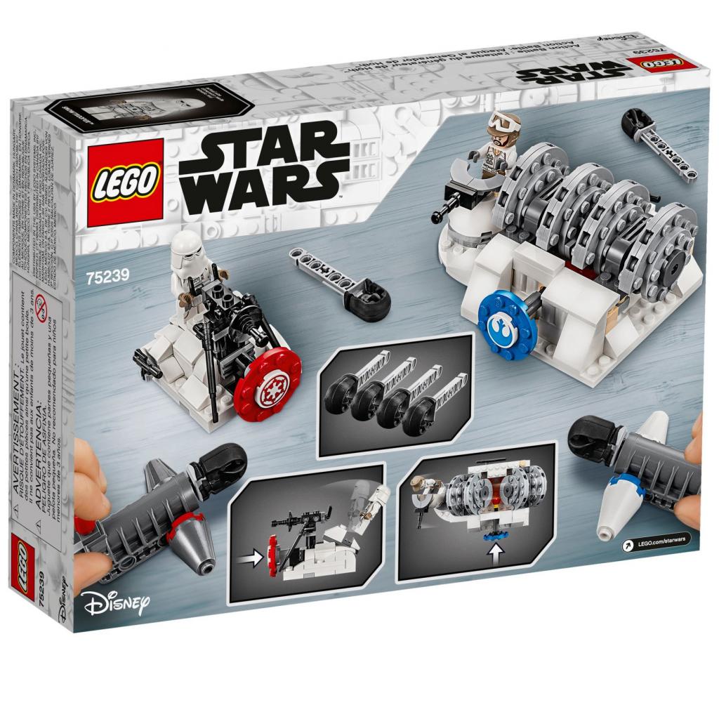 Конструктор LEGO Star Wars Руйнування генераторів на Хоті 235 деталей (75239) - зображення 9