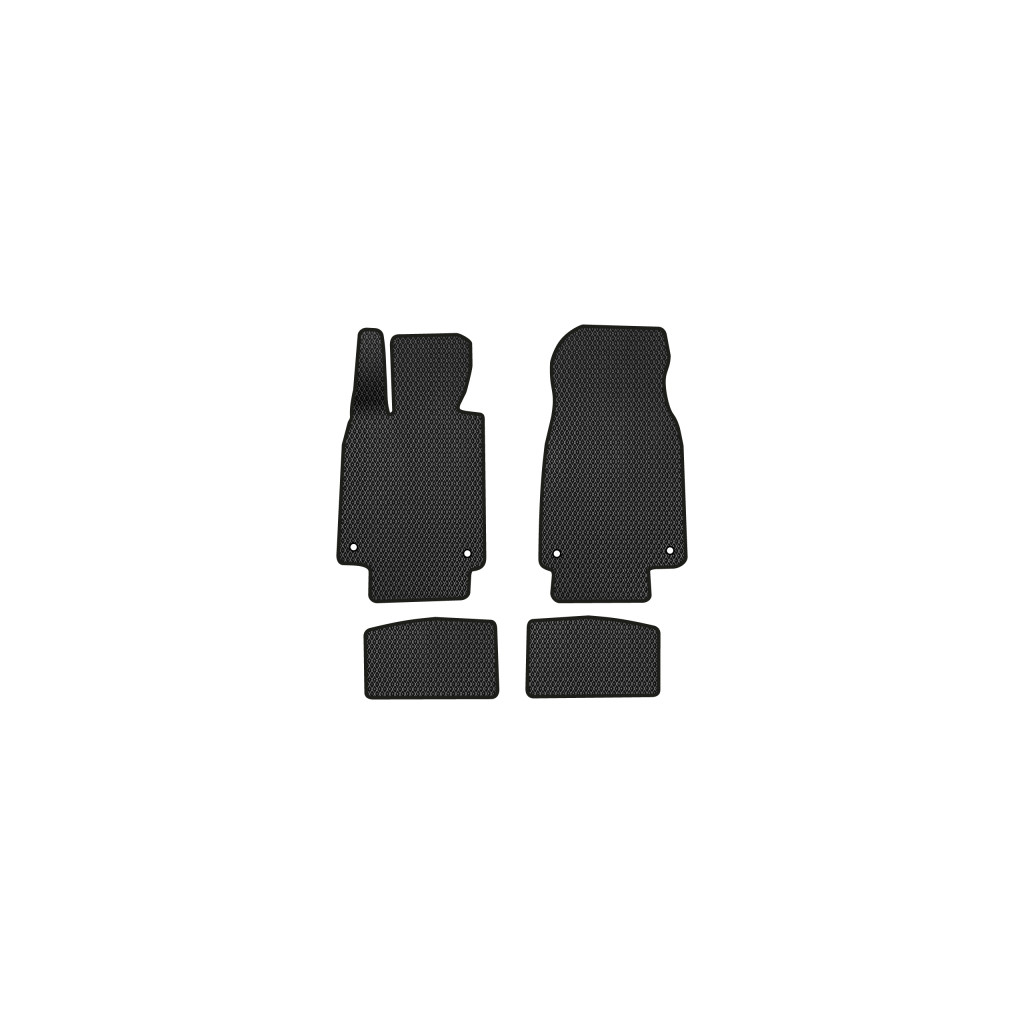 Килимок в салон EVAtech Porsche Taycan Cross Turismo 2019+ Combi EU (PE12693P4AV4RBB) - зображення 1