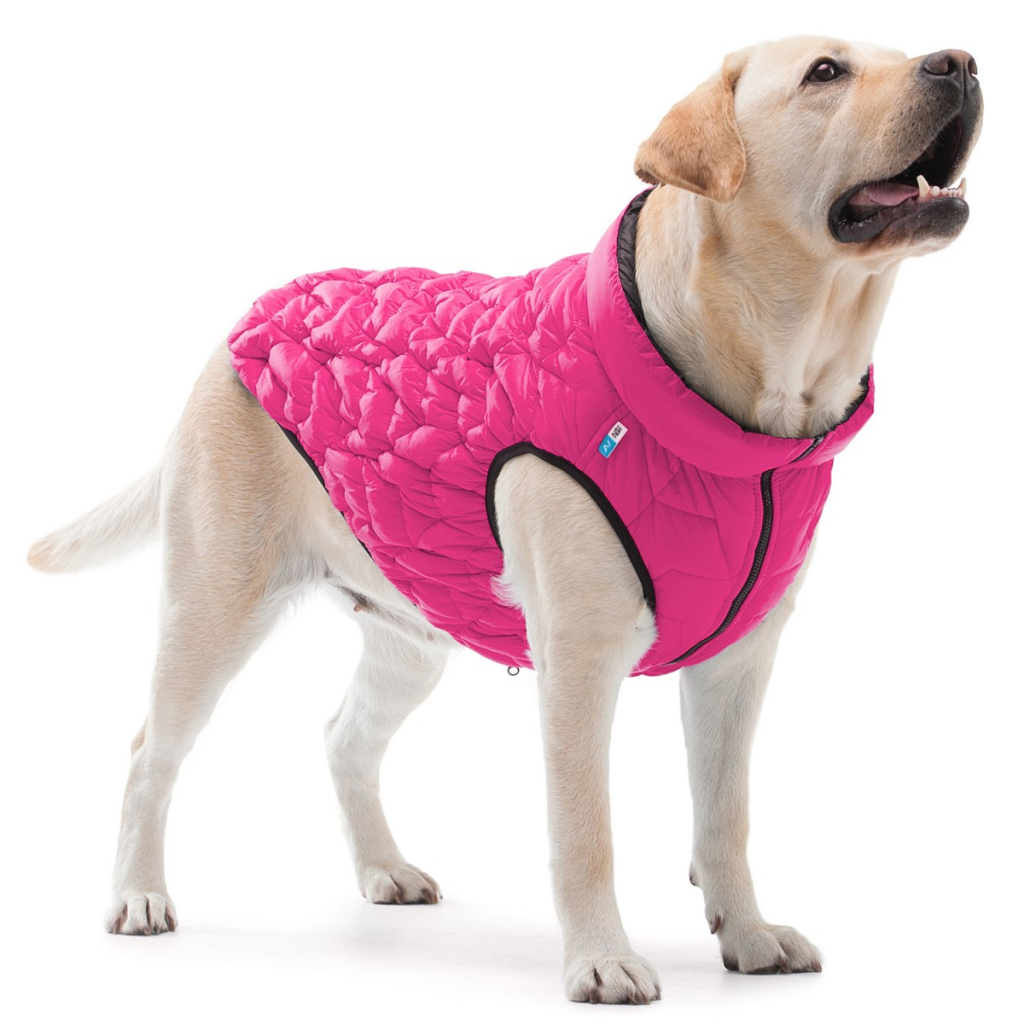 Курточка для тварин Collar AiryVest UNI двостороння S 38 рожево-чорна (2534) - зображення 3
