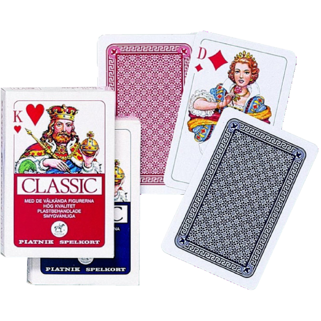 Гральні карти Piatnik Шведські класичні, 1 колода х 55 карт (PT-145810) - зображення 1