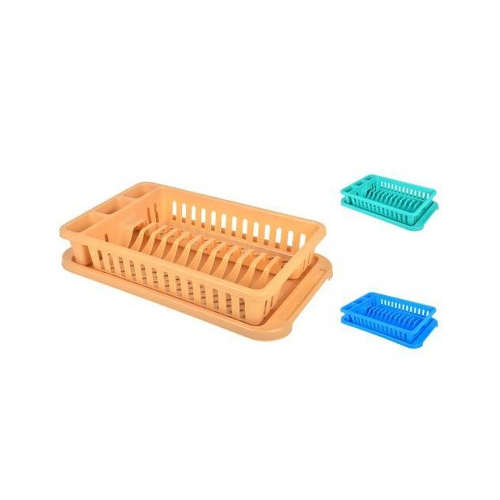 Сушарка для посуду Консенсус 1 ярус бежева (000025203) - зображення 1