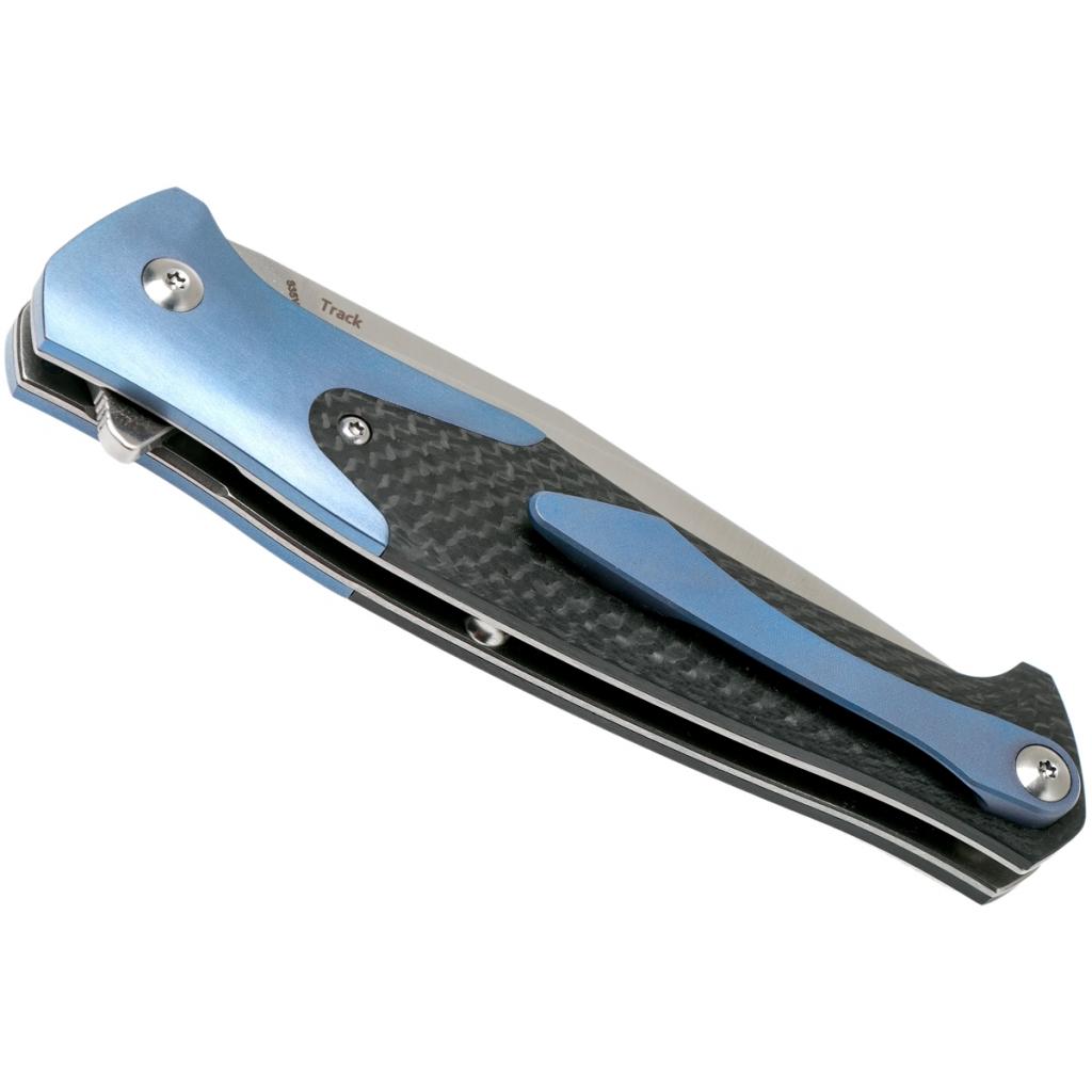 Ніж Amare Knives Track Blue (201809) - зображення 7