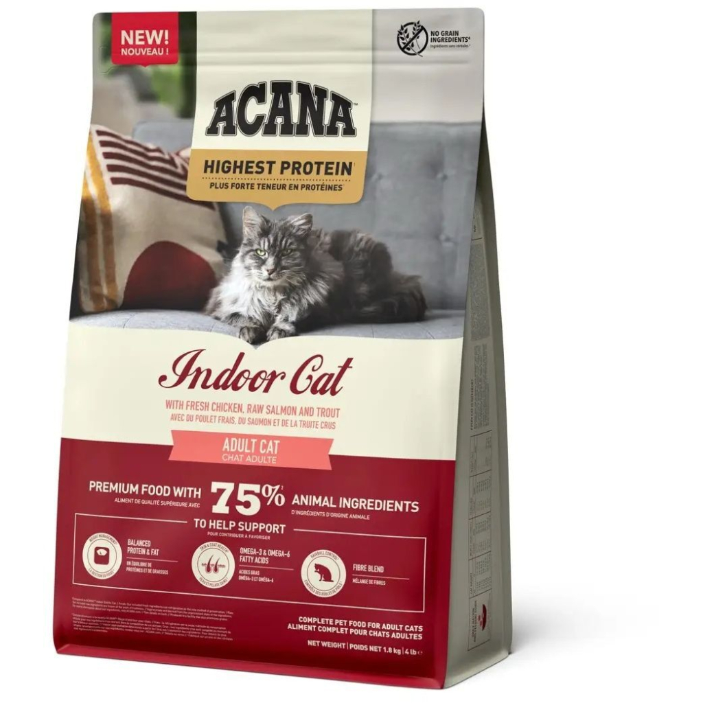 Сухий корм для кішок ACANA Highest Protein Indoor 1.8 кг (0064992723972) - зображення 3